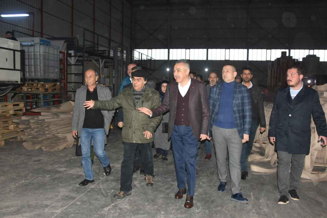 AK Partili Savaş, 42 ülkeye ihracat yapan Retek’i ziyaret etti (Ses Gazetesi)